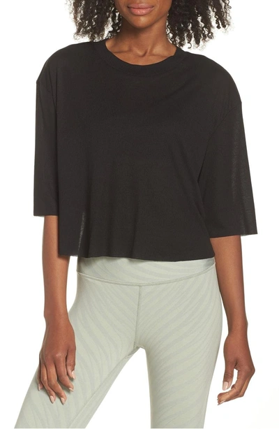Alo Yoga Abyss Tee In Black