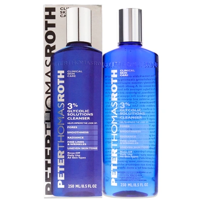 Peter Thomas Roth Glycolic 3 Percent Solutions Cleanser By  For Unisex - 8.5 oz Cleanser