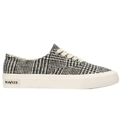 Seavees Women's Legend Sneaker Highlands In Black/white Woven Houndstooth In Multi