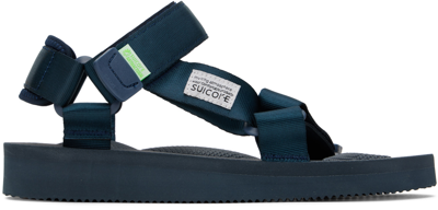 Suicoke Depa Cab Sandals In Navy