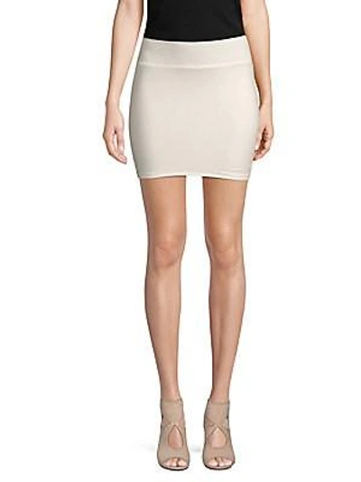 Rachel Pally Bandage Mini Skirt In White