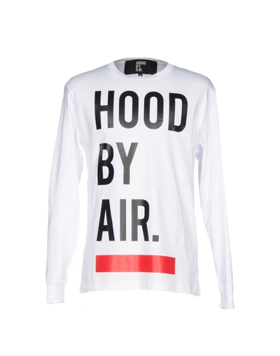 Hood By Air T-shirts In White