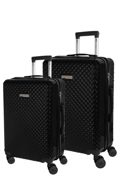 Vince Camuto Teagan Hardshell Spinner Suitcase Set In Black
