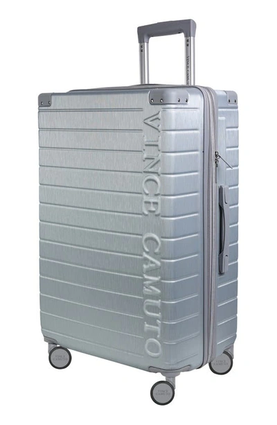 Vince Camuto Zeke 28" Hardshell Spinner Suitcase In Silver