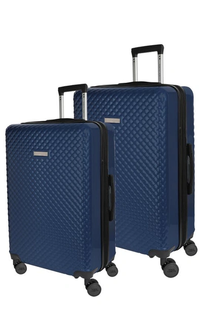 Vince Camuto Teagan Hardshell Spinner Suitcase Set In Blue