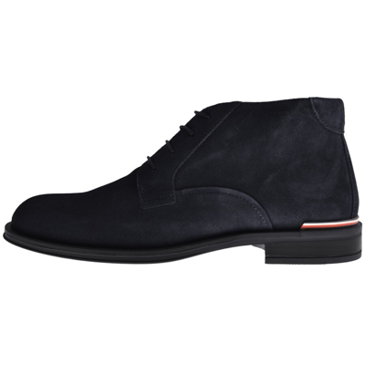 Tommy Hilfiger Classic Suede Boots Navy