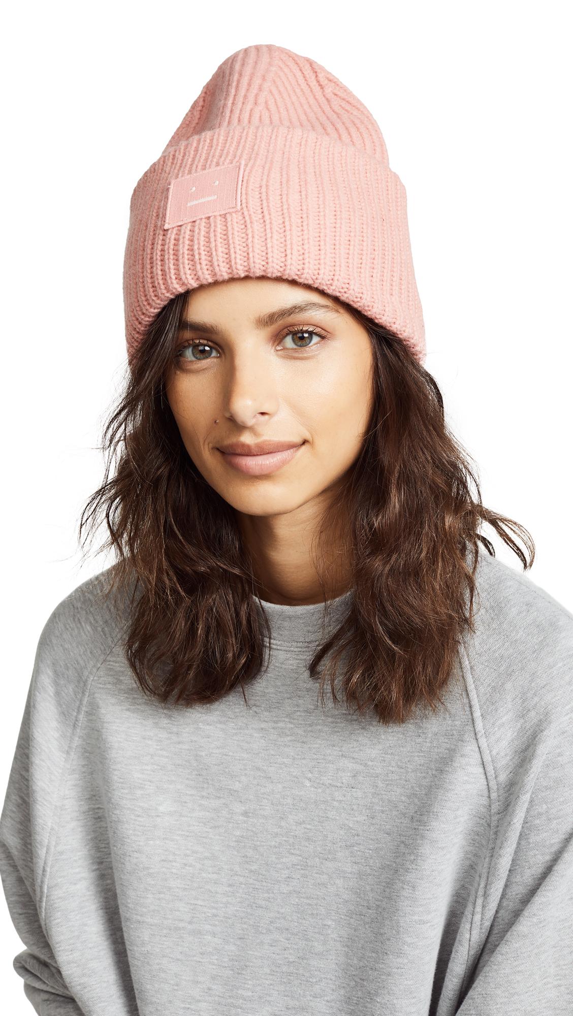 Acne Studios Pansy N Face Hat In Pale Pink | ModeSens