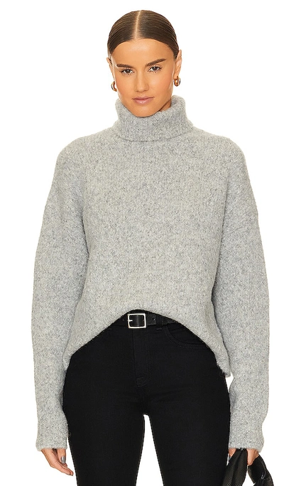 Nili Lotan Sierra Jumper In Light Grey Melange