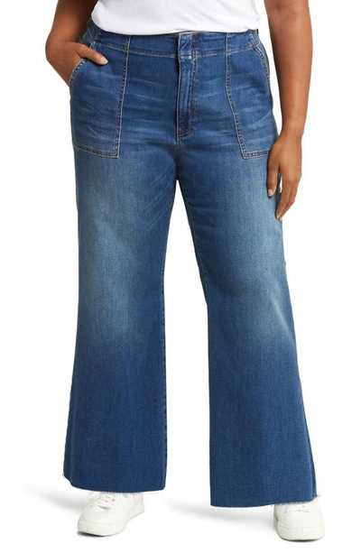 Kut From The Kloth Meg Fab Ab Wide Leg Jeans In Enchant