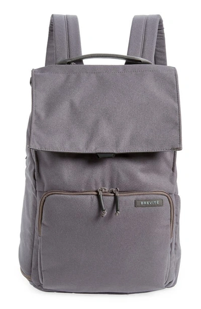 Brevitē The Daily Backpack In Charcoal