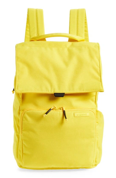 Brevitē The Daily Backpack In Yellow