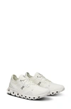 On Cloud X 3 Running Shoe In Undyed White/ White