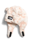 The North Face Baby Bear Suave Beanie In Gardenia White Fade Floral