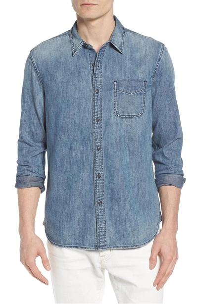 Ag Nelson Slim Fit Sport Shirt In 11 Years Castor