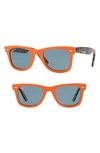 Ray Ban Standard Classic Wayfarer 50mm Polarized Sunglasses - Orange
