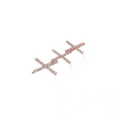 Alinka Jewellery Katia Left Ear Cuff Rose Gold