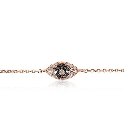 Alinka Jewellery Evil Eye Bracelet Rose Gold