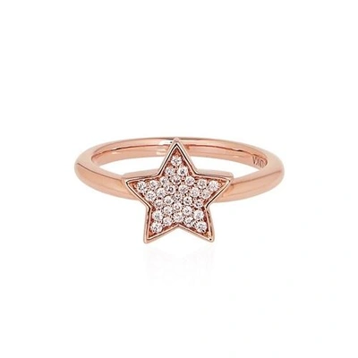 Alinka Jewellery Stasia Single Star Ring Rose Gold
