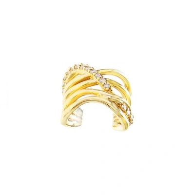 Alinka Jewellery Zoya Pinky Ring Yellow Gold