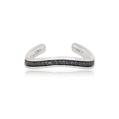 Alinka Jewellery Tania Thumb Ring Full Surround Black Diamonds