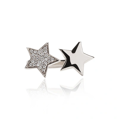 Alinka Jewellery Stasia One Star Ring White Gold