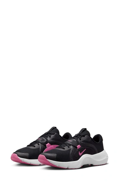 Nike In-season Tr 13 Training Shoe In Black/ Pinksicle/ White