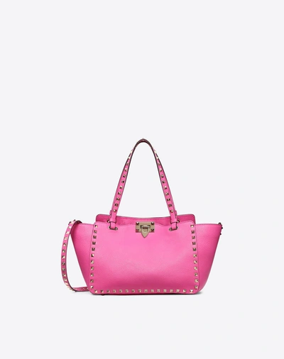 Valentino Garavani Small Rockstud Bag In Pink