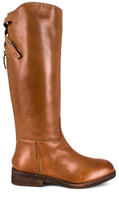 Free People Everly Equestrian Boot In Brown