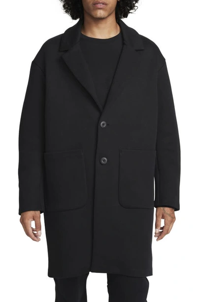 Nike Men's  Sportswear Tech Fleece Reimagined Loose Fit Trench Coat In Black