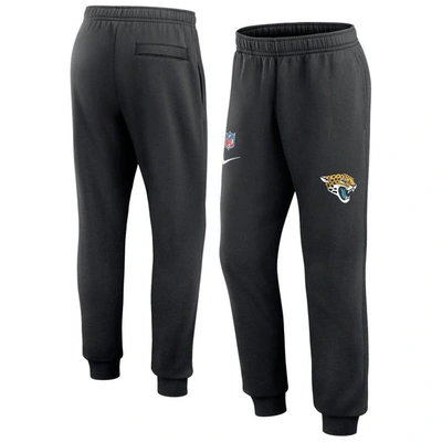 Nike Jacksonville Jaguars Sideline Club Menâs  Men's Nfl Jogger Pants In Black