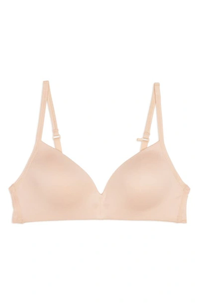 Calvin Klein Kids' Softie Cup Bra In Beige