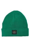 Faherty Workwear Merino Wool Beanie In Green