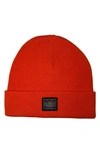 Faherty Workwear Merino Wool Beanie In Orange