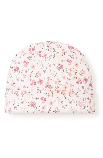 Petite Plume Babies' Pima Cotton Hat In Dorset Floral