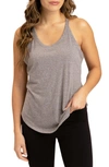 Threads 4 Thought Davinia Scoop Neck Tank In Heather Grey