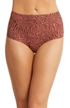 Chantelle Lingerie Soft Stretch High Waist Briefs In Safari Chic