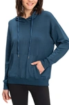 Threads 4 Thought Madge Feather Fleece Hoodie In Oceanic