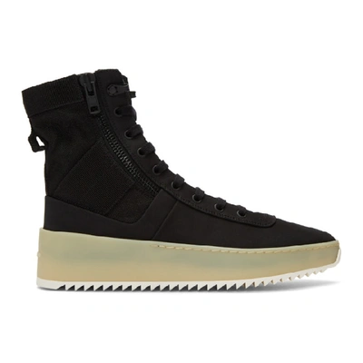 Fear Of God Platform High Top Sneakers - Black