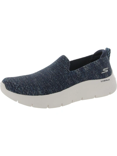 Skechers Gowalk Flex Womens Performance Lifestyle Slip-on Sneakers In Blue