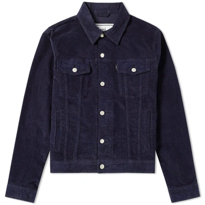 Ami Alexandre Mattiussi Ami Denim Jacket In Blue