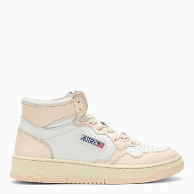 Autry | Medalist Mid White/nude Trainer
