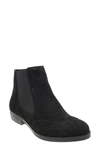David Tate Tilly Chelsea Boot In Black Suede