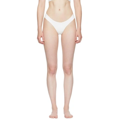 Myraswim White Cindy Bikini Briefs In Vanilla