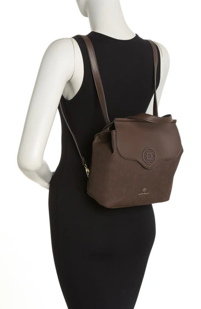 Nanette Lepore Emma Convertible Backpack In Brown