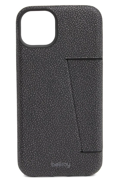 Bellroy Iphone 14 Plus Card Case In Stellar Black