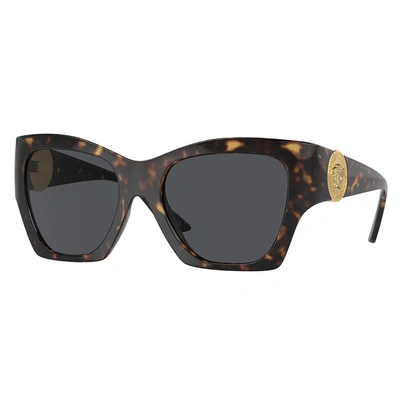Versace Ve 4452 108/87 55mm Womens Fashion Sunglasses In Brown