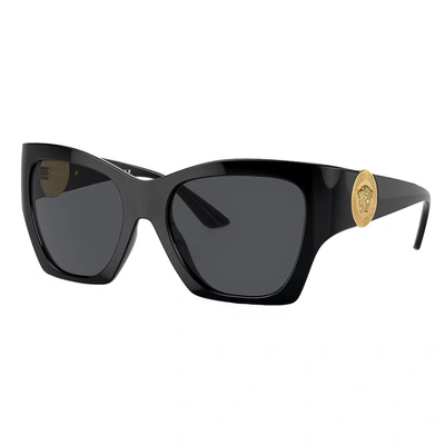 Versace Ve 4452 Gb1/87 55mm Womens Fashion Sunglasses In Black