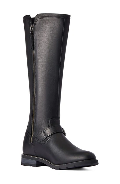 Ariat Sadie Waterproof Knee High Riding Boot In Black