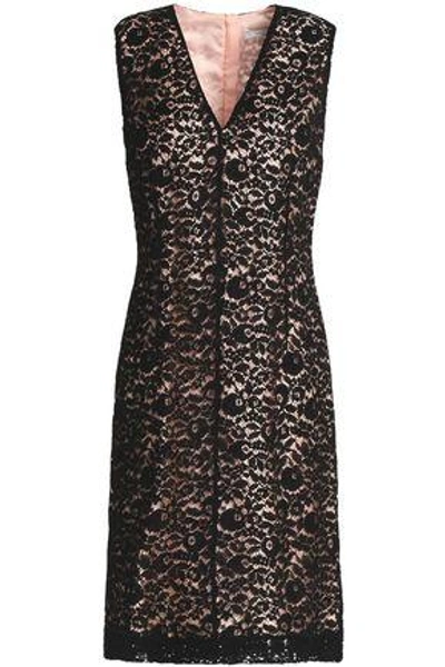 Lanvin Woman Corded Lace Dress Black