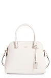 Kate Spade Cameron Street Maise Leather Satchel - Ivory In Cement